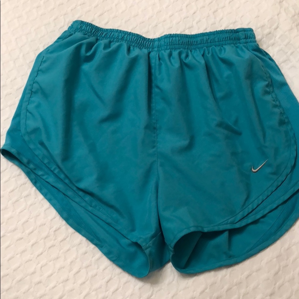 Teal Nike Running Shorts